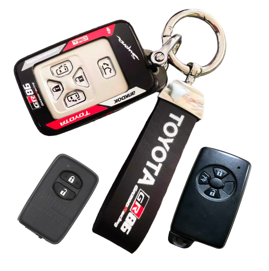 Premium Sports Remote Cover for Toyota Premio / Axio New / Aqua / Fielder