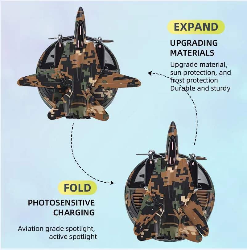 Solar Fighter Propeller Car Air Freshener